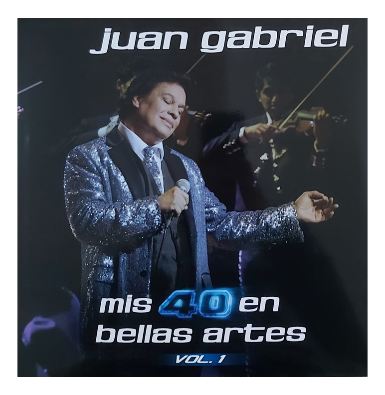 Foto 2 pulgar | Juan Gabriel Mis 40 Bellas Artes Vol 1 Uno Color 2 Lp Vinyl