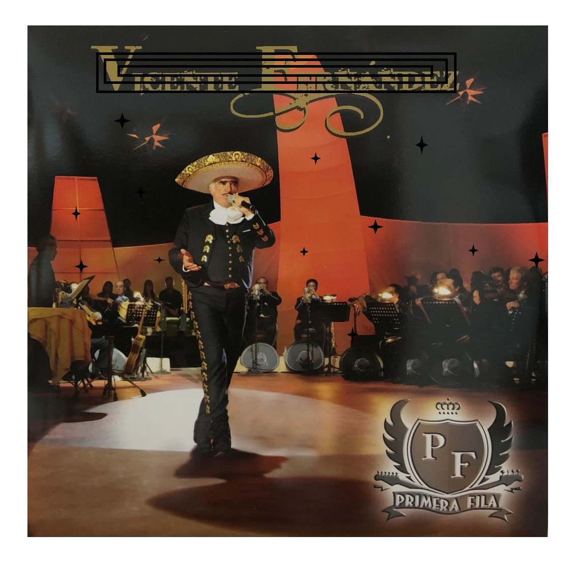 Vicente Fernández Primera Fila 2 Lp Vinyl + Dvd - Sony Music