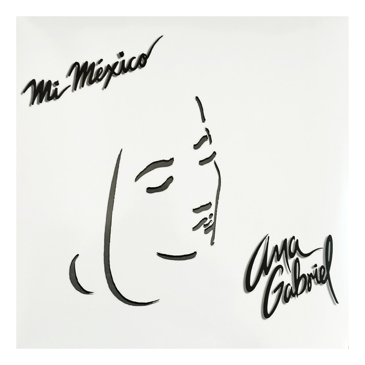 Ana Gabriel Mi Mexico Blanco White Lp Vinyl