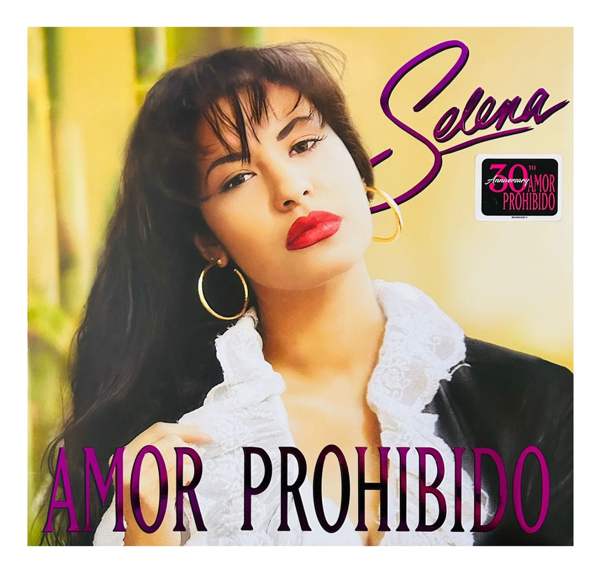 Selena Amor Prohibido 30th Anniversary Clear Lp Vinyl