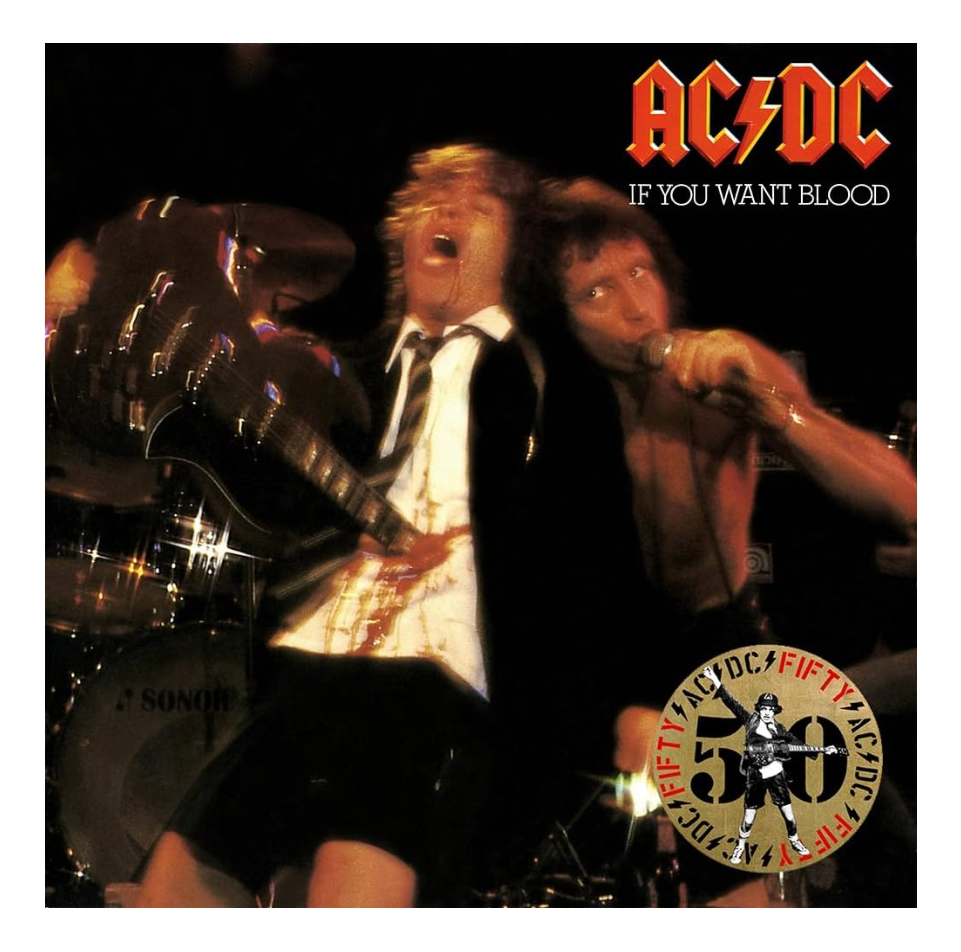 Ac/dc If You Want Blood You Got It 50th Anniversary Lp Vinyl