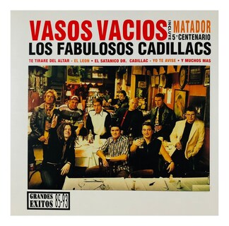 Foto 1 | Los Fabulosos Cadillacs Vasos Vacios 85 - 93 Rojo 2 Lp Viny