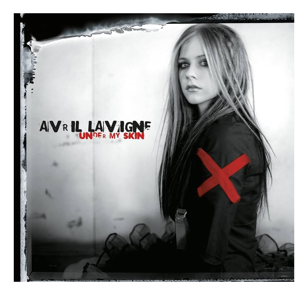 Avril Lavigne Under My Skin Splatter Grey Lp Vinyl