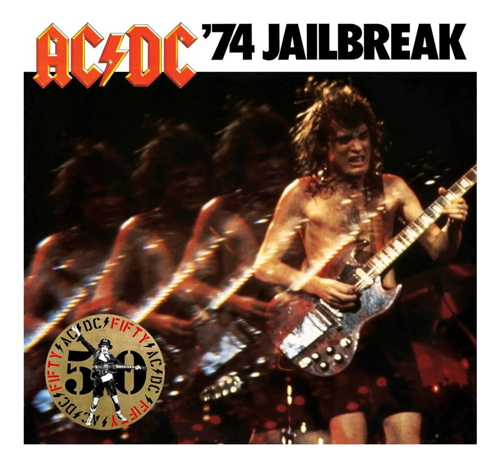 Foto 2 pulgar | Ac/dc 74 Jailbreak 50th Anniversary Dorado Gold Lp Vinyl