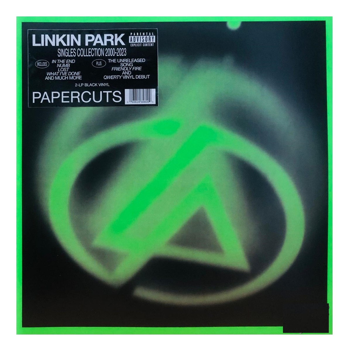 Foto 2 pulgar | Linkin Park Papercuts Singles 2000 - 2023 Black 2 Lp Vinyl