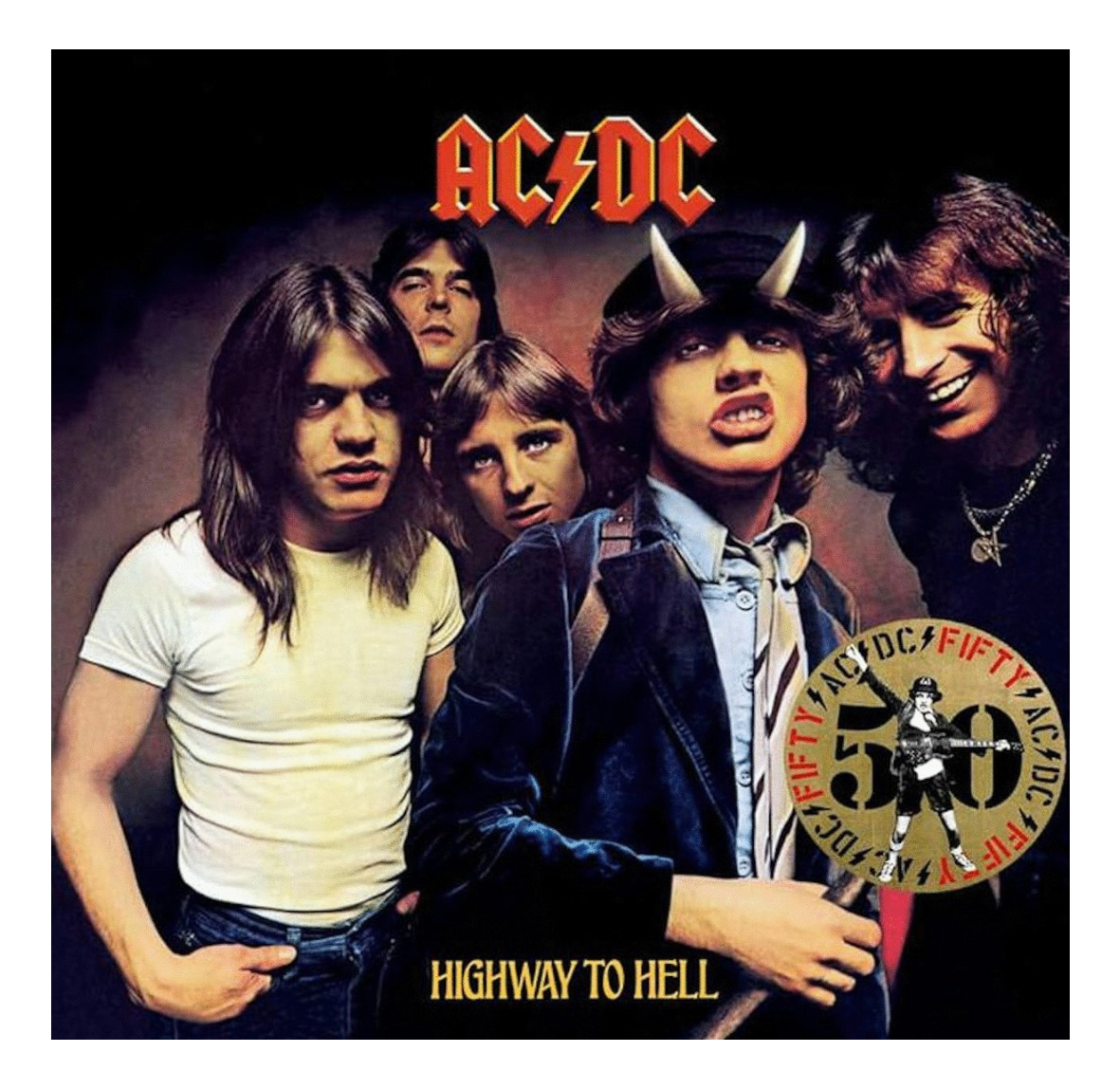 Ac/dc Highway To Hell 50th Anniversary Hellfire Lp Vinyl