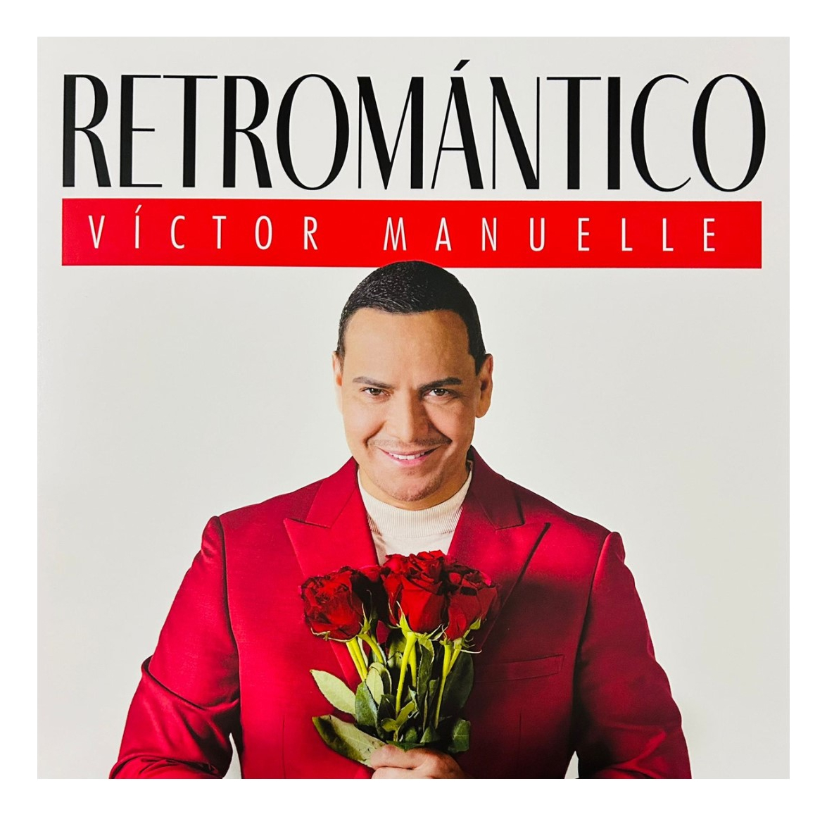 Victor Manuelle Retromantico Rojo Rubi Red Lp Vinyl