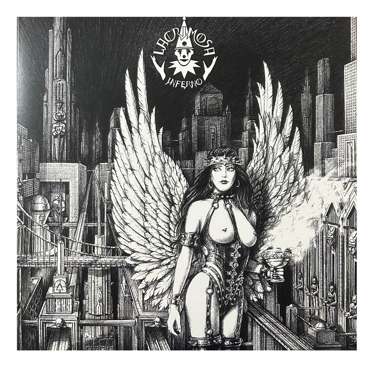 Lacrimosa Inferno Rojo Blood Red 2 Lp Vinyl