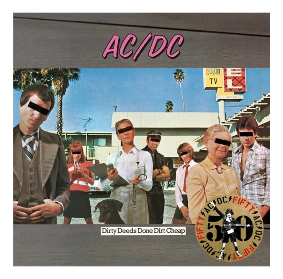 Ac/dc Dirty Deeds Done Dirt Cheap 50th Anniversary Lp Vinyl