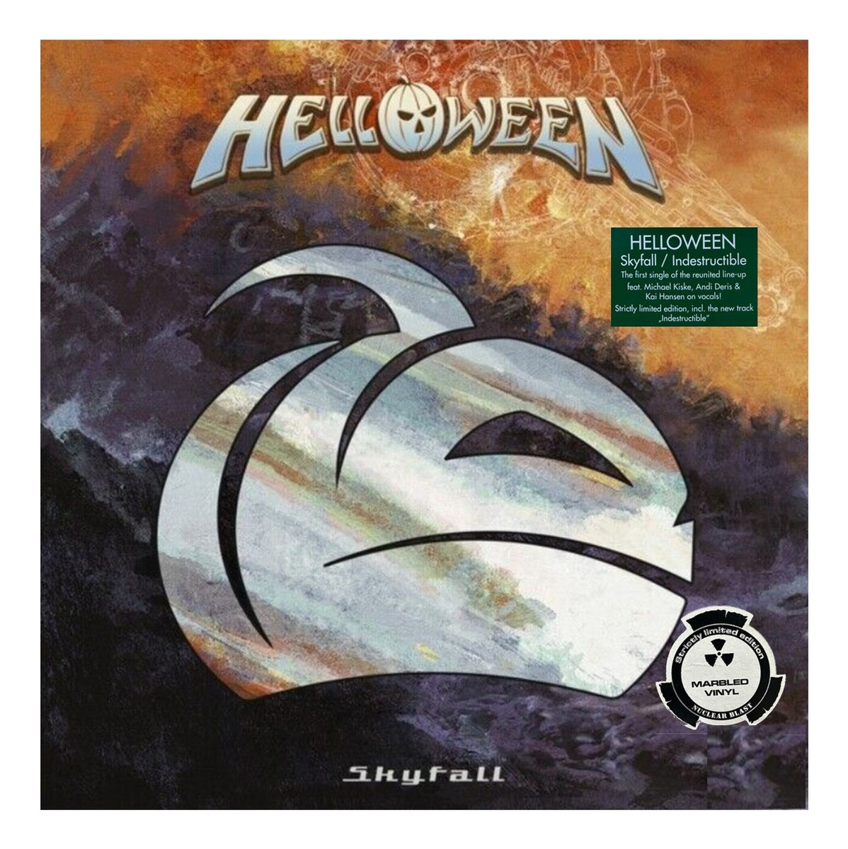 Foto 2 pulgar | Helloween Skyfall Orange Naranja Lp Vinyl