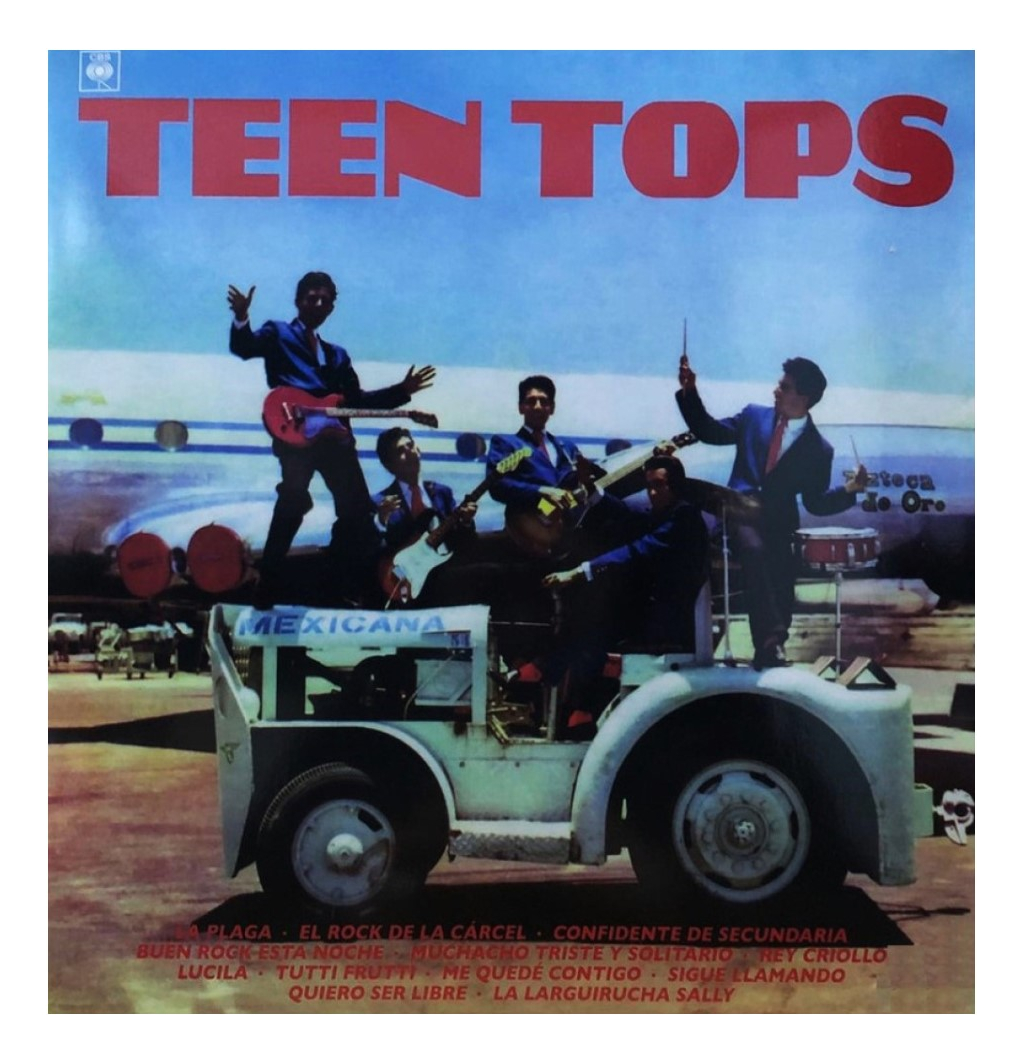 Foto 2 pulgar | Teen Tops Importado Blue Clear Lp Vinyl