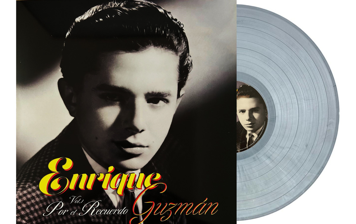 Enrique Guzman Por El Recuerdo Volumen 1 Gris Grey Lp Vinyl