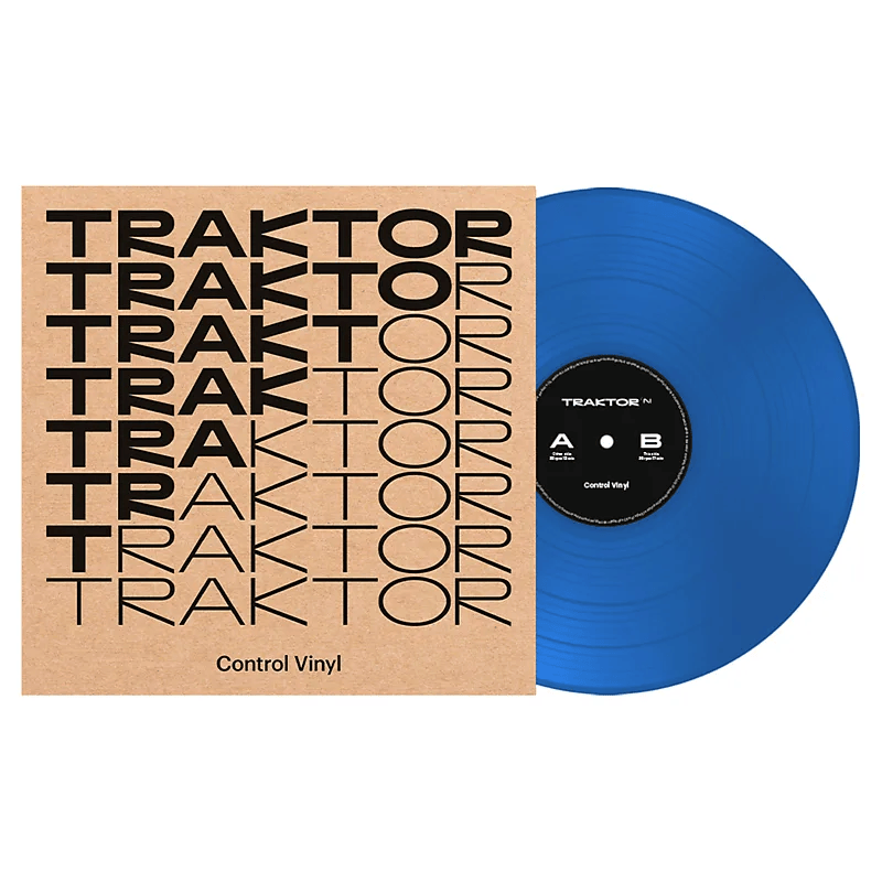 Traktor Control Vinyl Native Instruments Color Azul