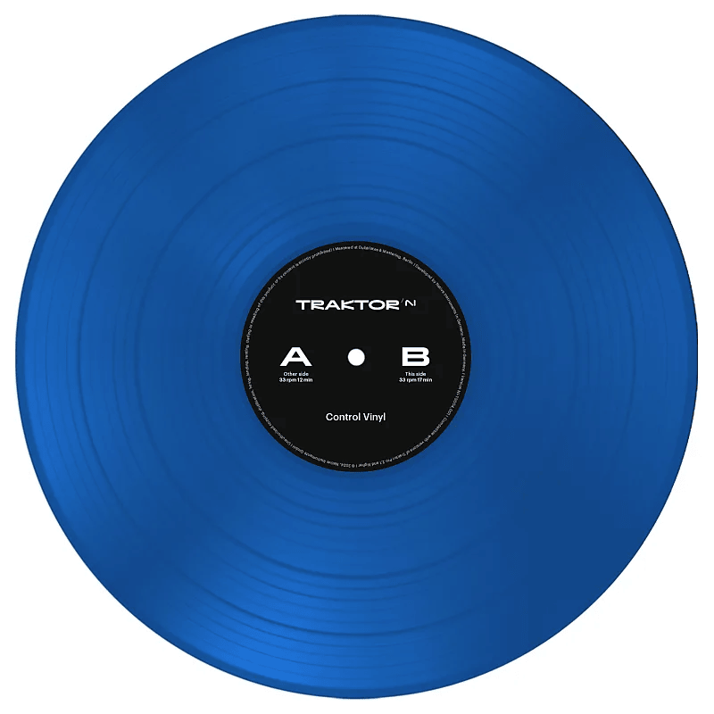 Foto 2 | Traktor Control Vinyl Native Instruments Color Azul