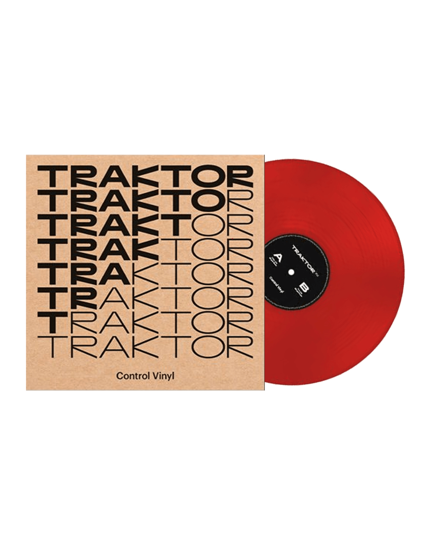 Traktor Control Vinyl Native Instruments Color Rojo