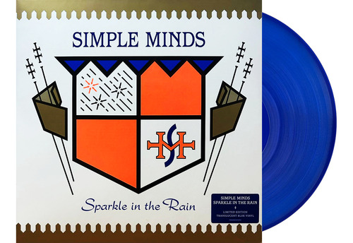 Foto 2 pulgar | Simple Minds Sparkle In The Rain Blue Azul Lp Vinyl