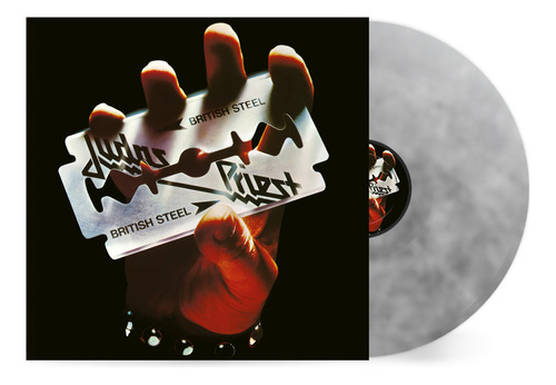 Foto 2 pulgar | Lp Vinilo Sony Judas Priest British Steel Splatter Black & White