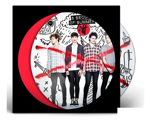 Foto 2 pulgar | Lp Vinyl 5sos 5 Seconds Of Summer 10th Anniversary Picture