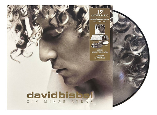 Foto 2 pulgar | Lp Vinilo Universal David Bisbal Sin Mirar Atrás