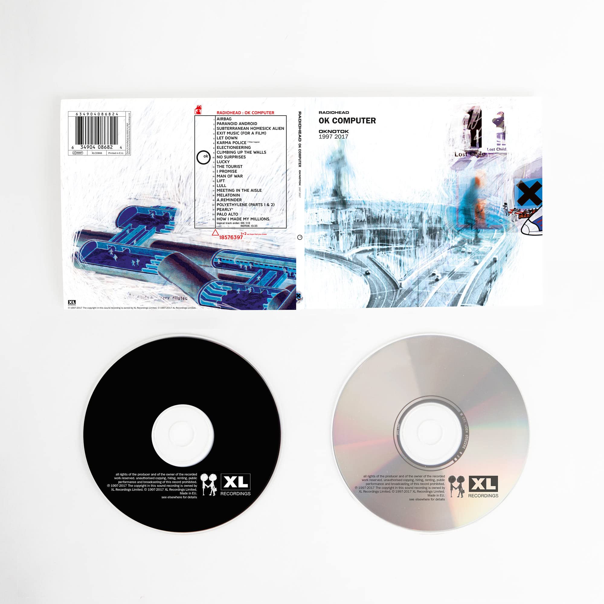 Foto 1 | Vinilo XL Ok Computer Oknotok 1997 2017 - Venta Internacional