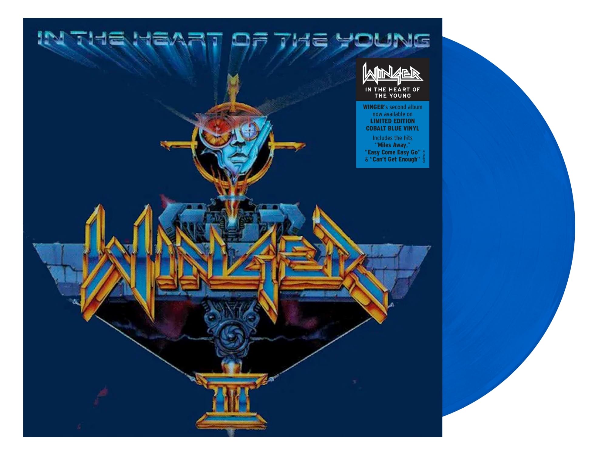 Lp De Vinilo Bmg Winger Ii: En El Corazón Del Joven Azul Cobalto - Venta Internacional.