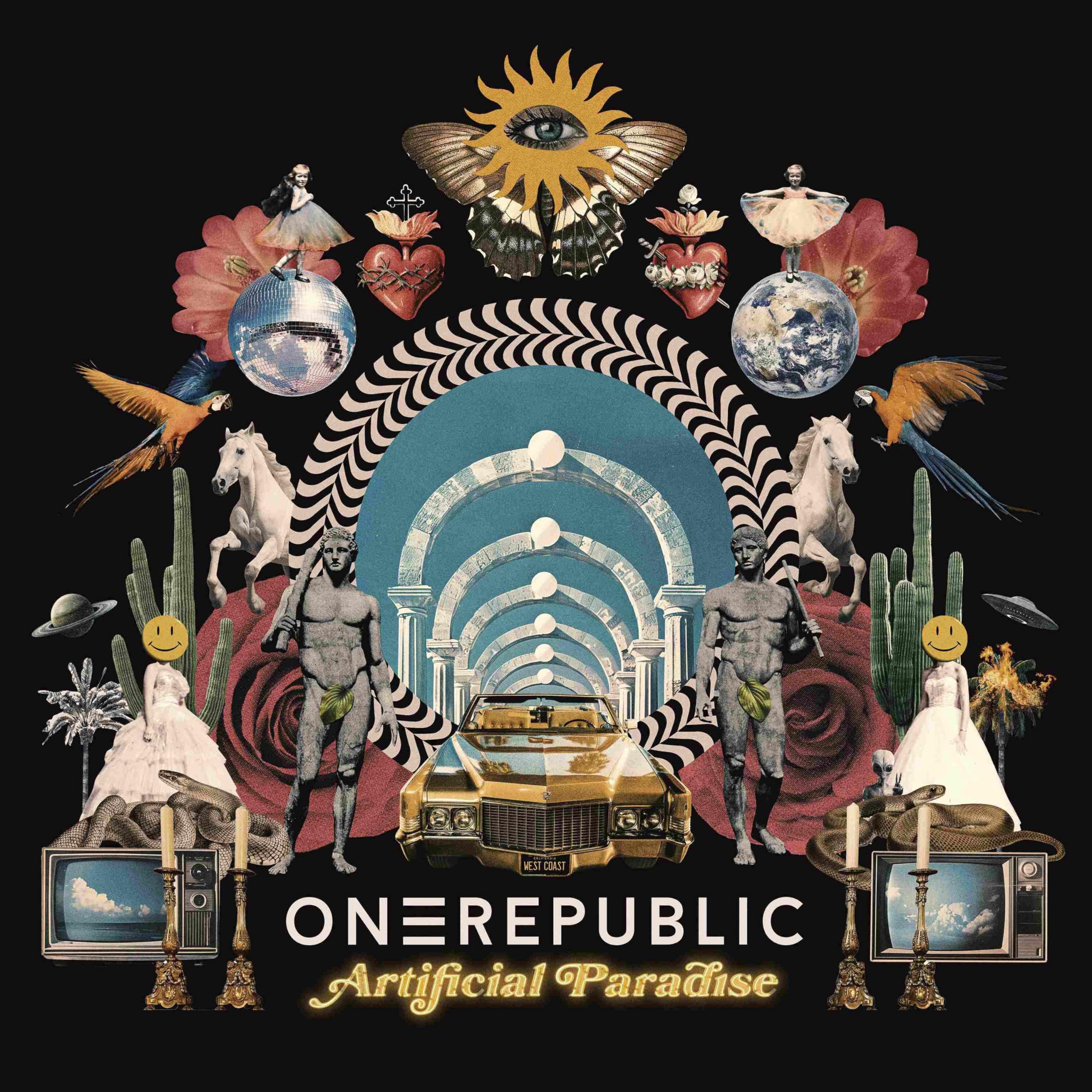 Foto 3 pulgar | Lp De Vinilo Onerepublic Artificial Paradise Gold Edition - Venta Internacional.