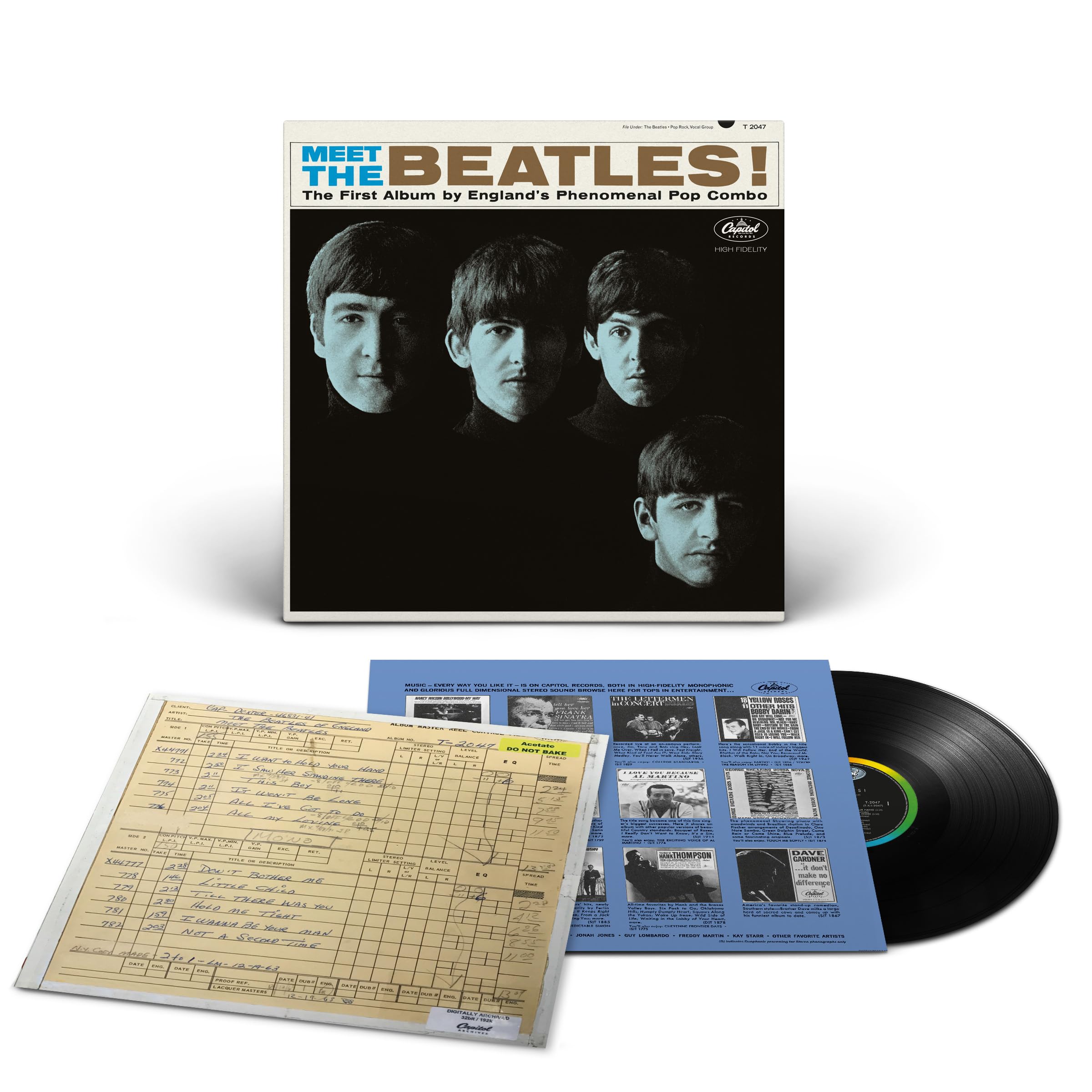 Foto 2 pulgar | Lp De Vinilo The Beatles Meet The Beatles! - Venta Internacional.
