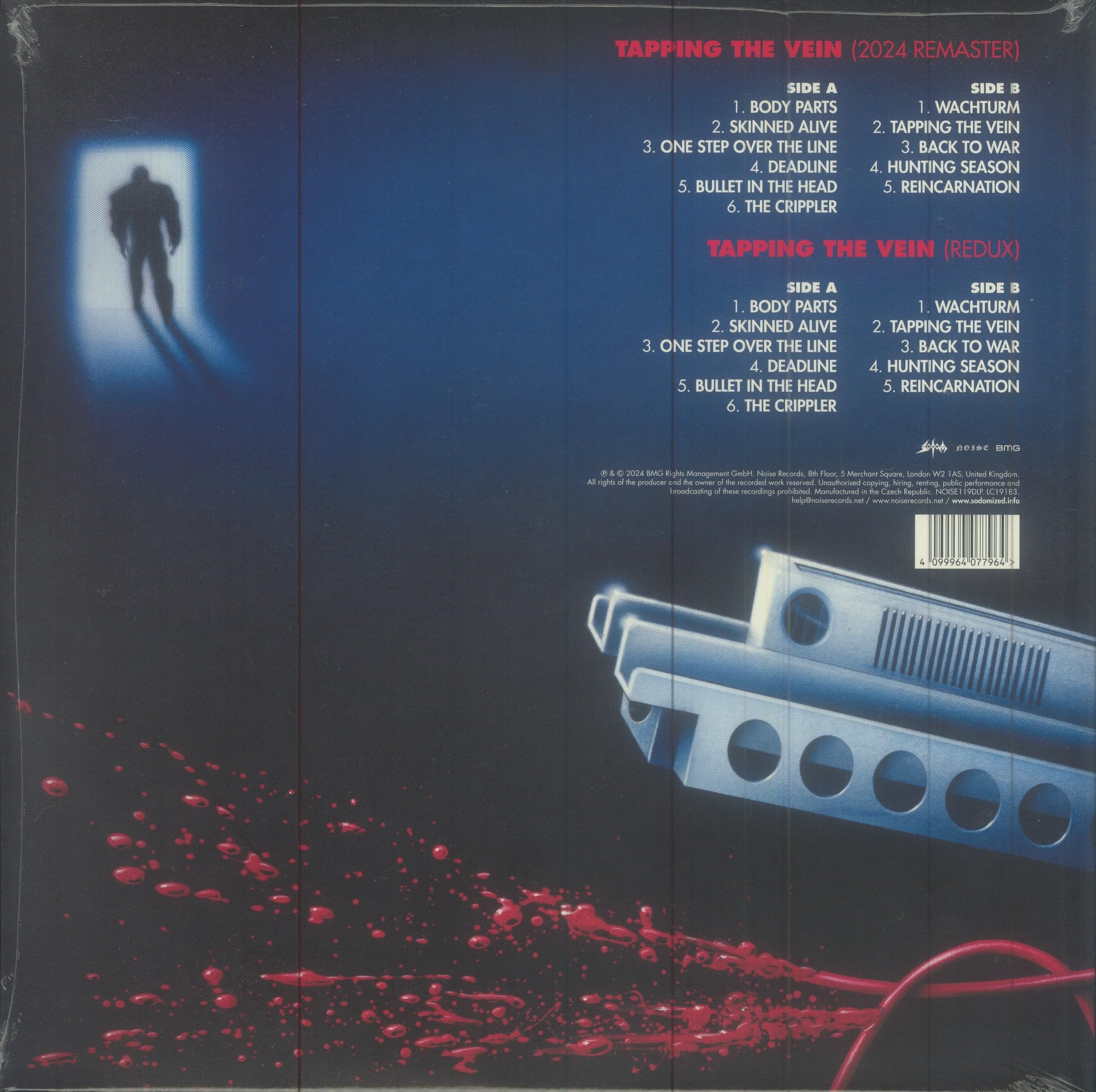 Foto 2 | Vinyl Tapping The Vein Deluxe Edition 2 Lp De Sodom - Venta Internacional.