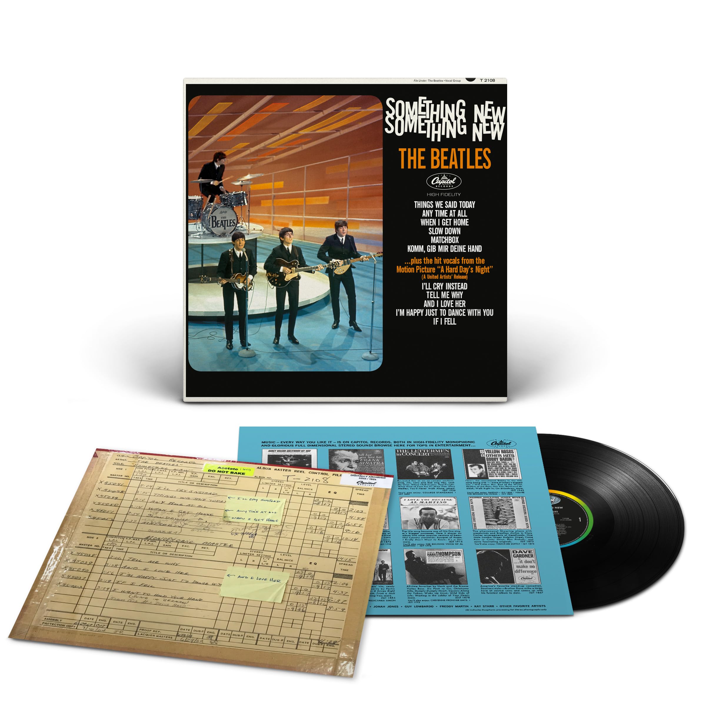 Lp En Vinilo The Beatles Something New (mono Remasterizado En 1964) - Venta Internacional.