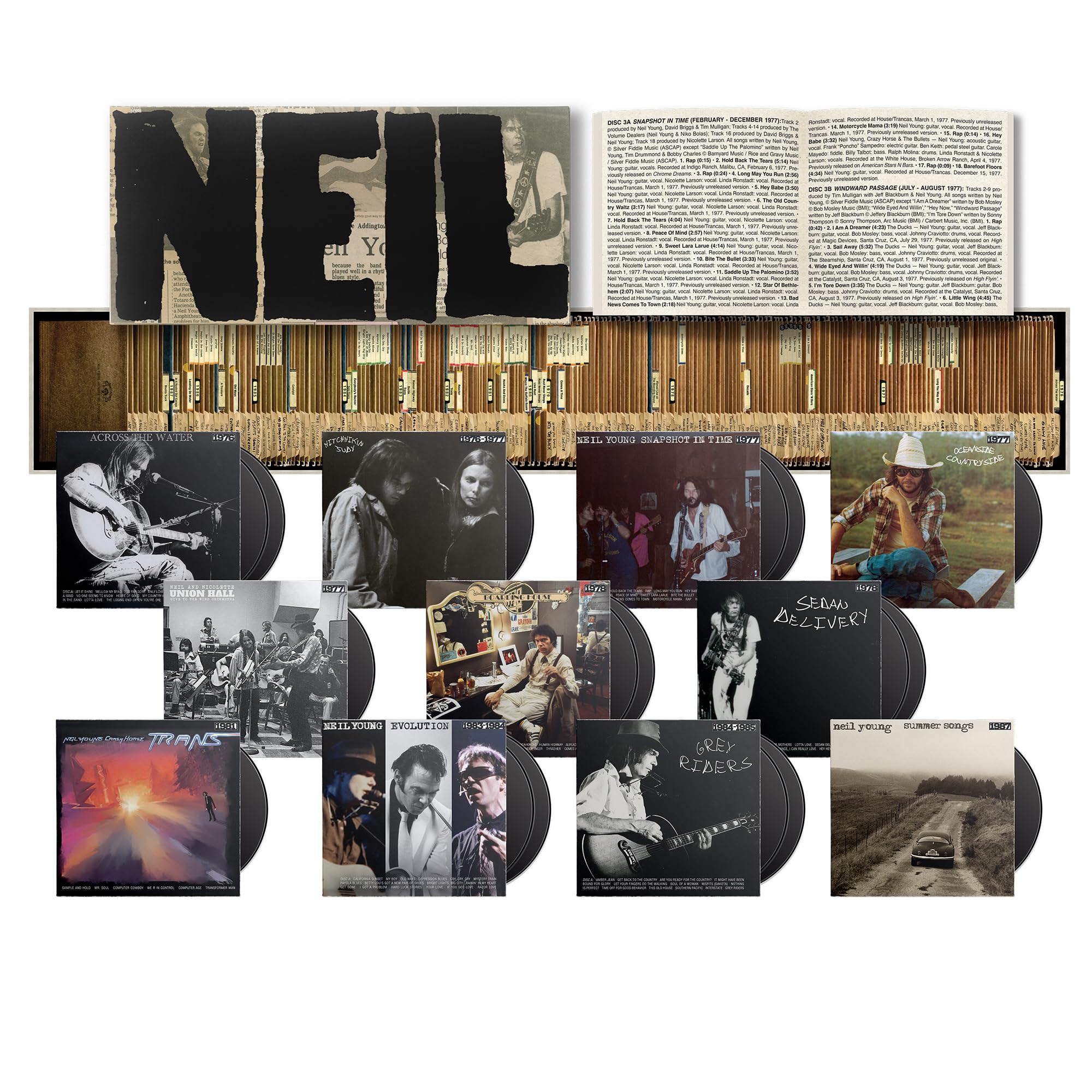 Foto 2 pulgar | Caja De Música Neil Young Archives Vol. Iii (1976 - 1987) - Venta Internacional.