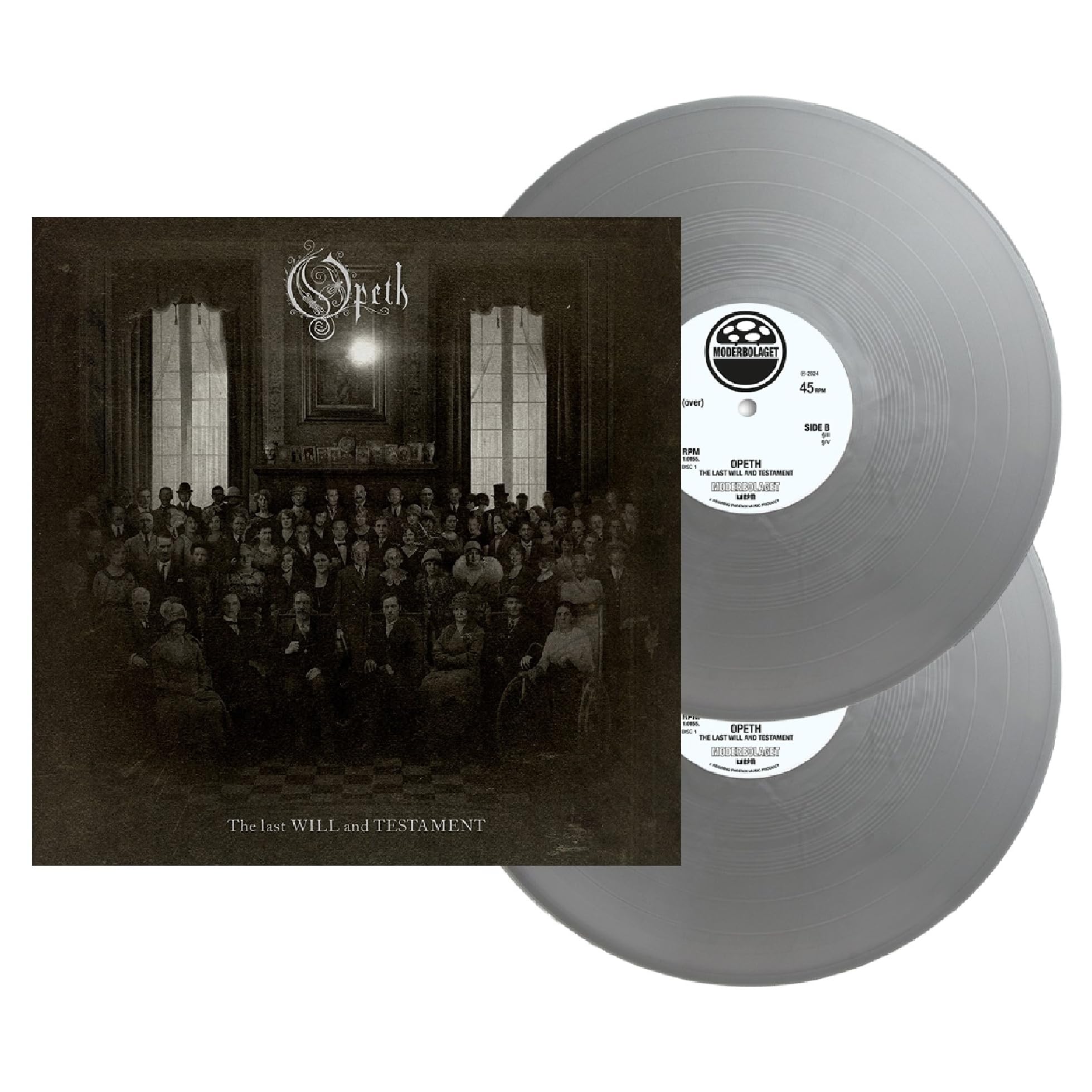 Vinilo Last Will & Testament, Color Plateado Opaco - Venta Internacional.