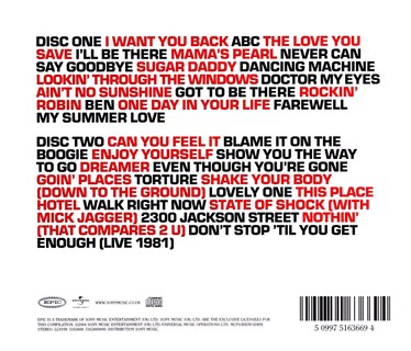 Foto 2 | Cd Sony Very Best Of The Jacksons Double Cd - Venta Internacional.