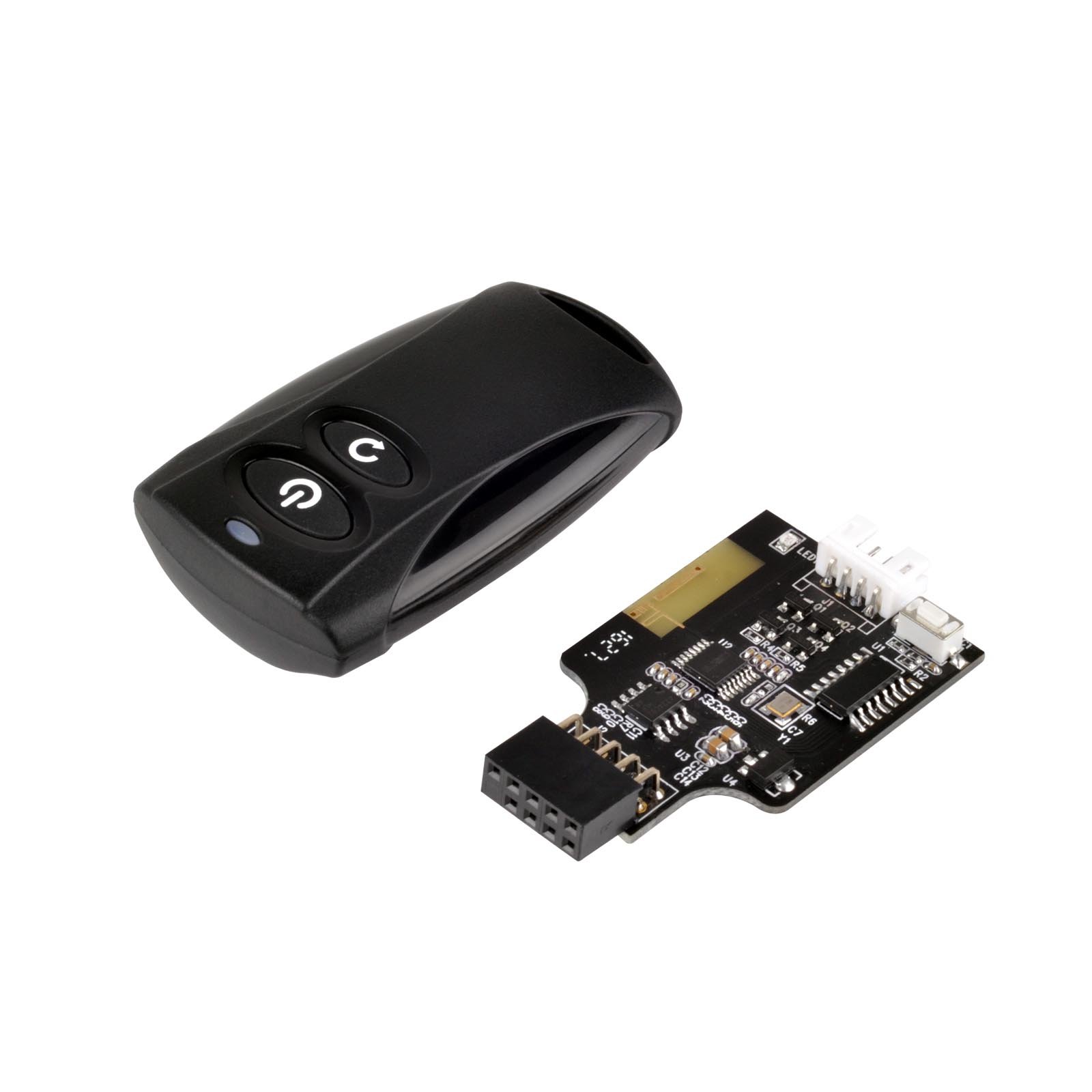 Foto 1 | Interruptor Remoto Inalámbrico De Encendido/reinicio Para Computadora Silverstone Es02-usb - Venta Internacional.