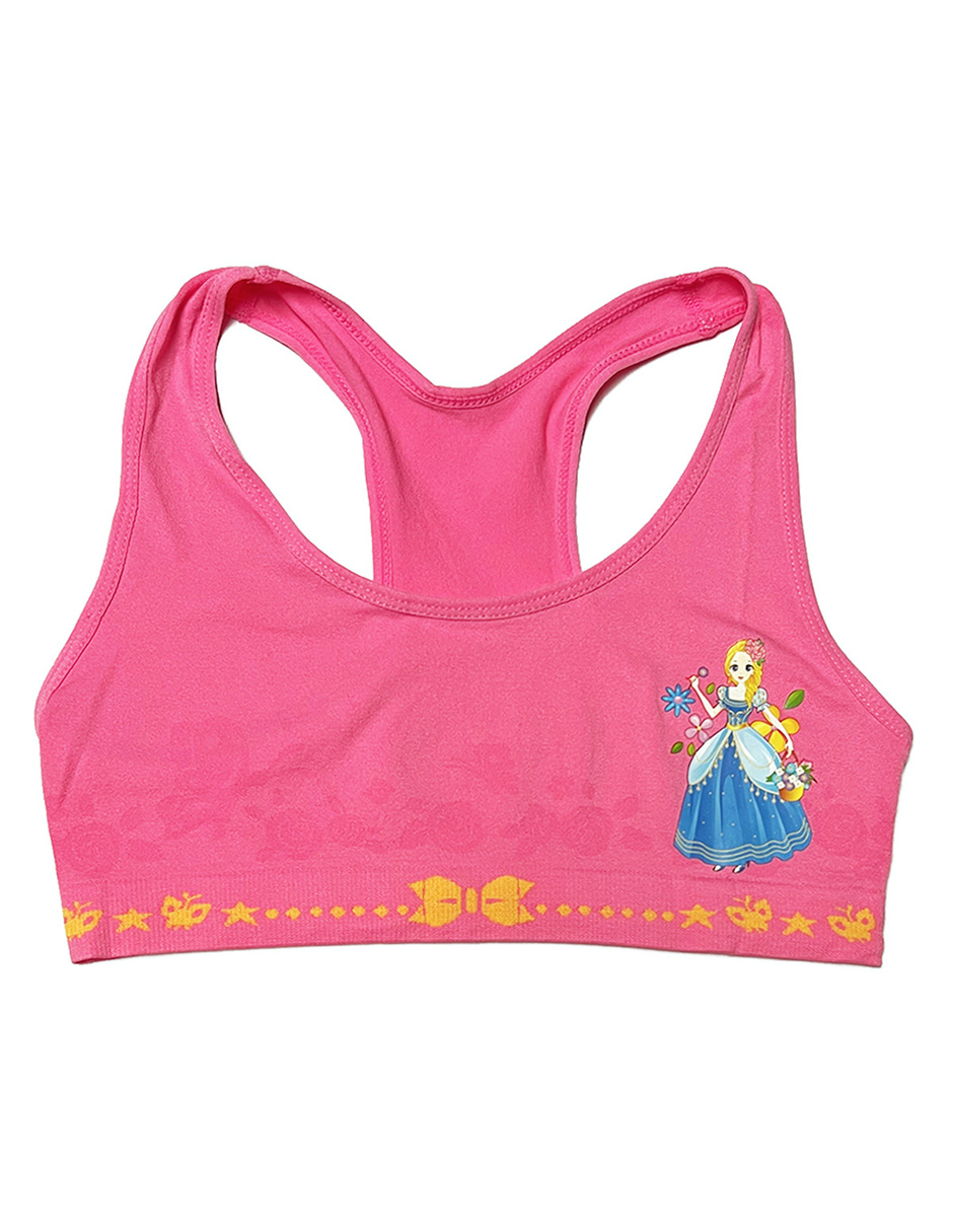 Foto 2 | Paquete 6 Tops De Niña Tatys Fashion Con Divertidos Diseños Talla M (8-11 Años) Diferentes Colores