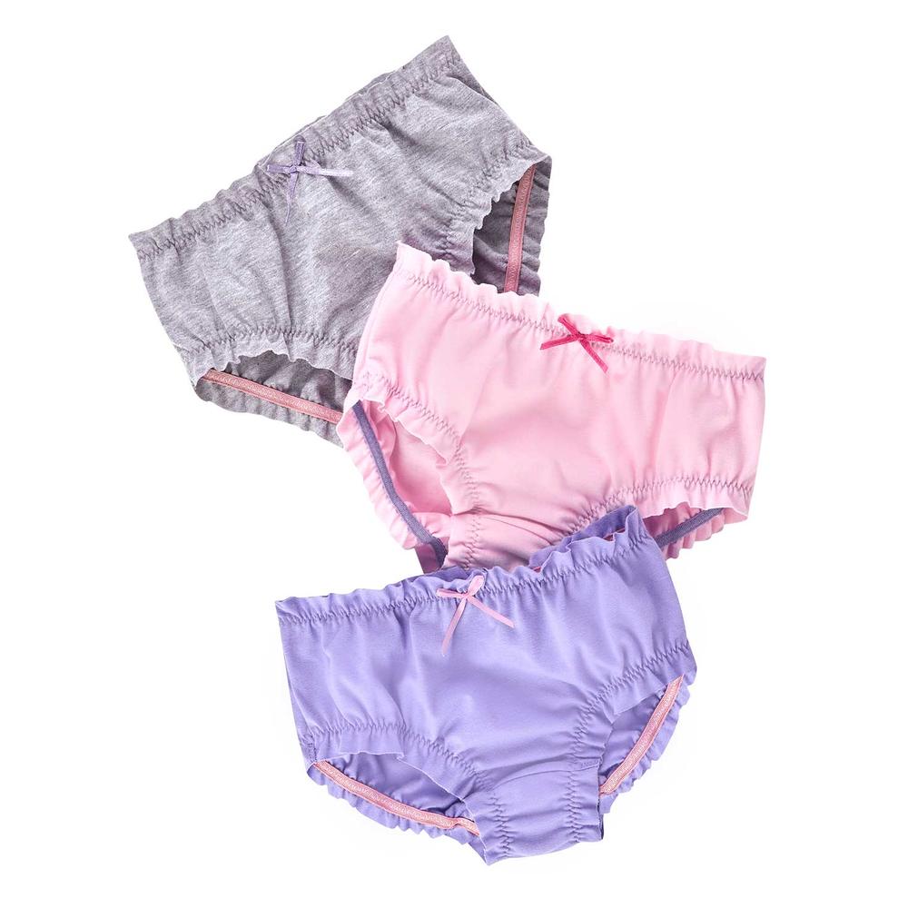 Paquete de 3 Panties Ilusión 23873 Gris