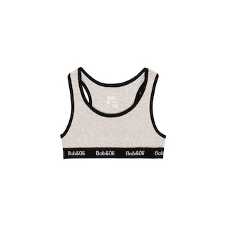 Foto 6 | Pack De 2 Tops Color Gris Claro/oscuro Para Niña Boboli