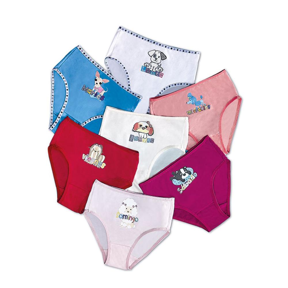 Paquete De 7 Panties Ilusión 73100 Multicolor