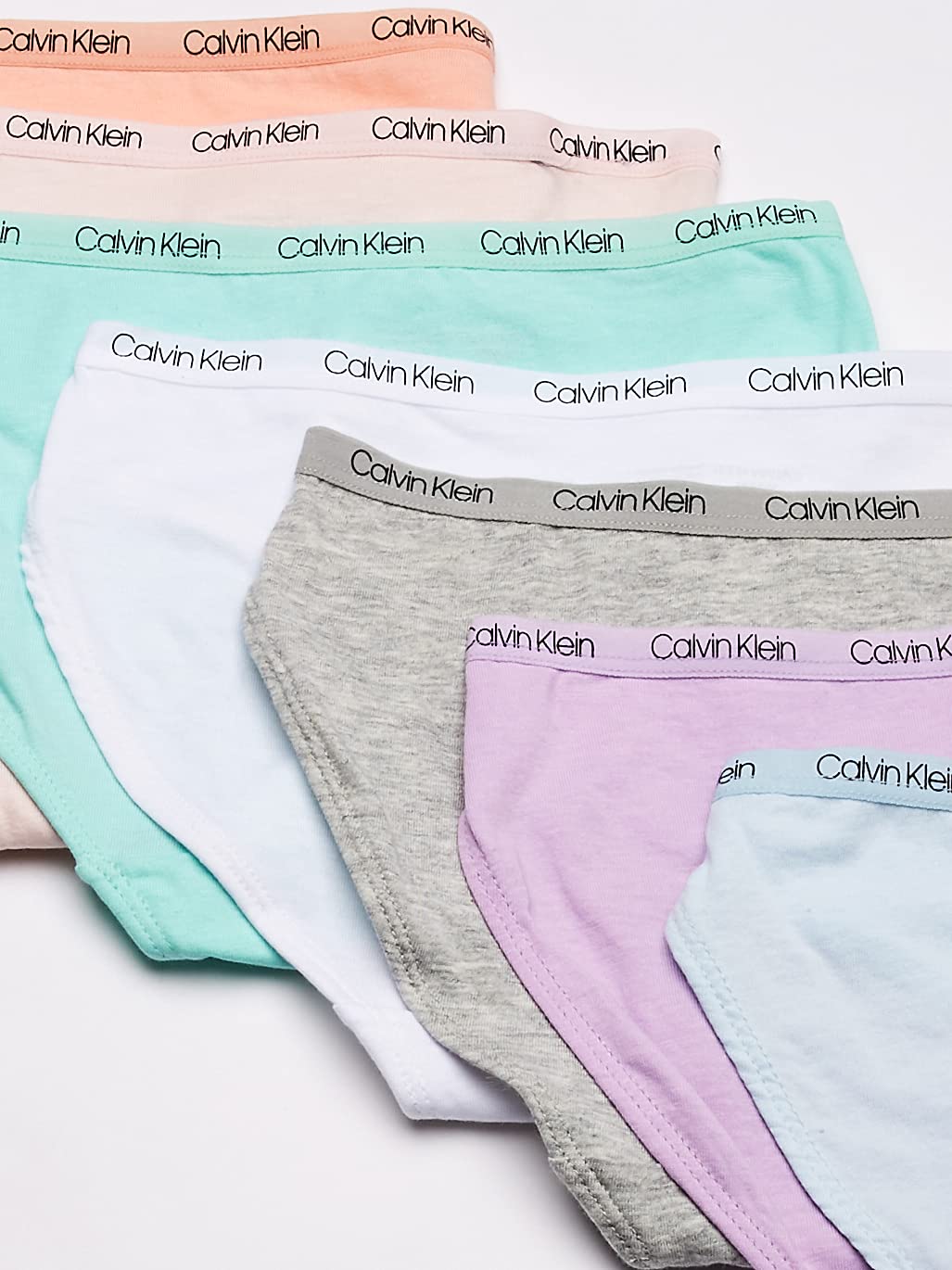 Foto 5 pulgar | Pantaletas Calvin Klein 7 Piezas Talla L para Niña-Venta Internacional