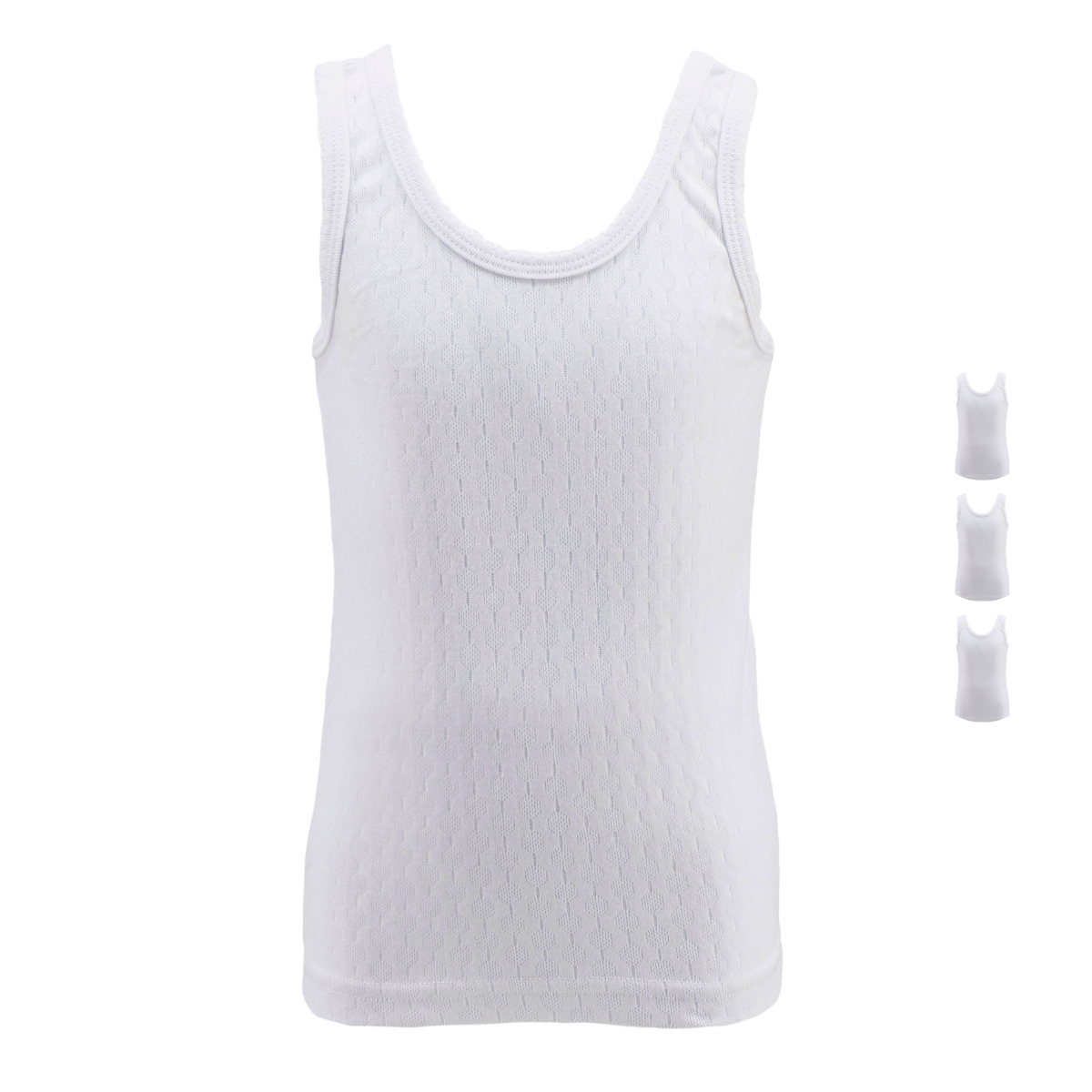 Foto 1 | Camiseta Para Niña Cuello Redondo Bambi Color Blanco Con Tela Fresca Y Comoda Para Tu Peque