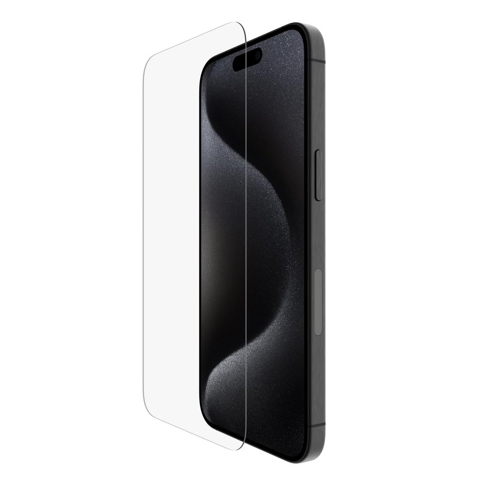 Mica de Vidrio Templado Belkin para iPhone 15 Pro Max 