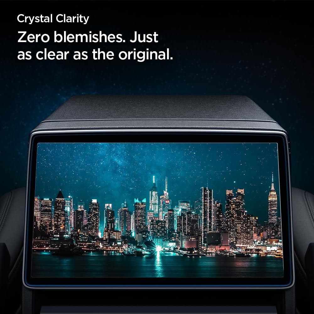 Foto 8 pulgar | Protector De Pantalla Spigen Glastr Slim Para Tesla Model 3 De 8 Pulgadas - Venta Internacional.