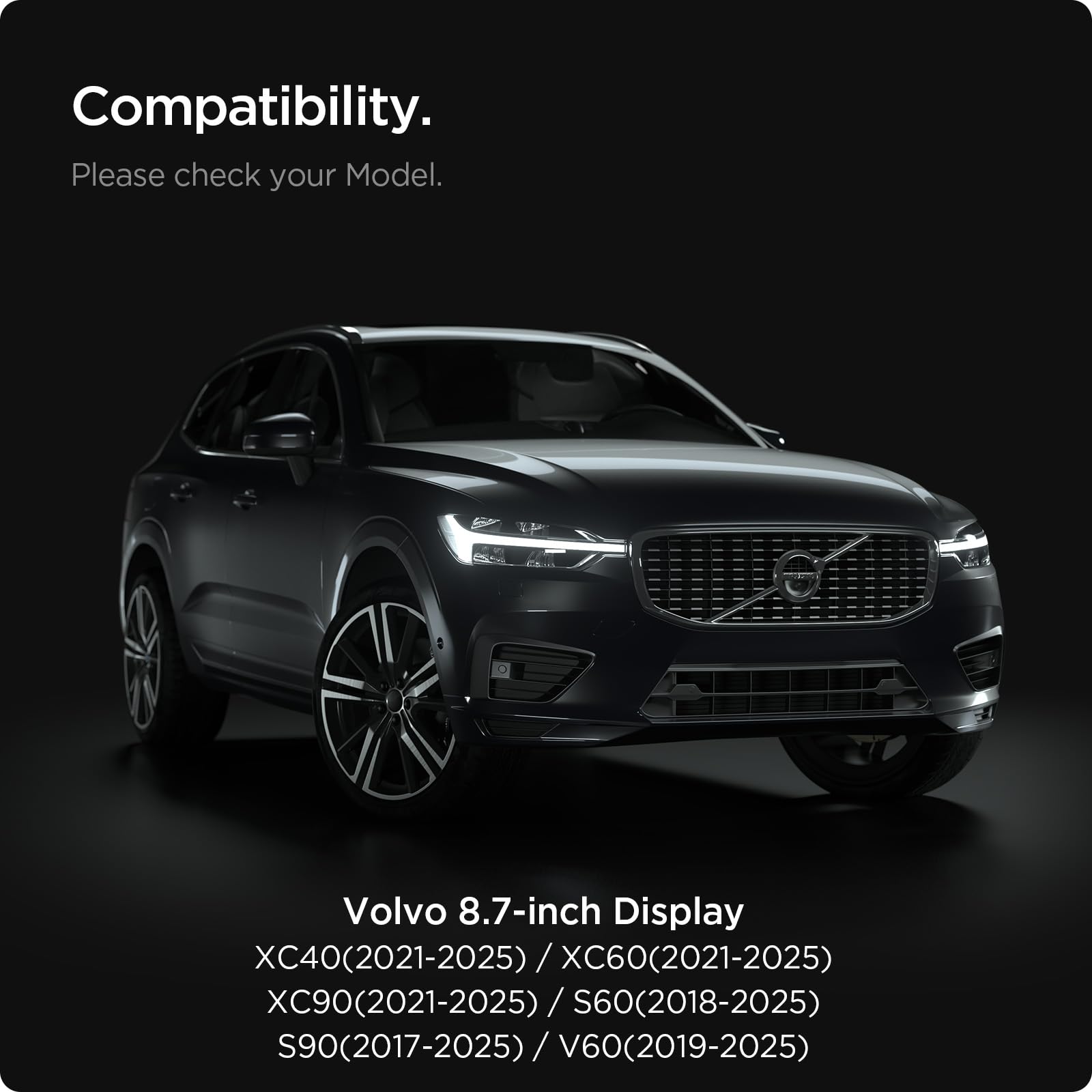 Foto 3 pulgar | Protector De Pantalla Spigen Glastr Slim Para Volvo Xc40, 60, 90 - Venta Internacional.