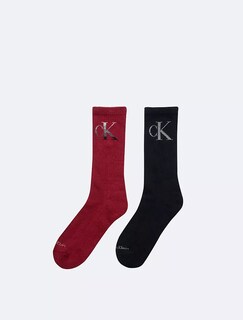 Foto 2 | Calcetas Calvin Klein 2 Pack 3/4 Unisex De Algodón