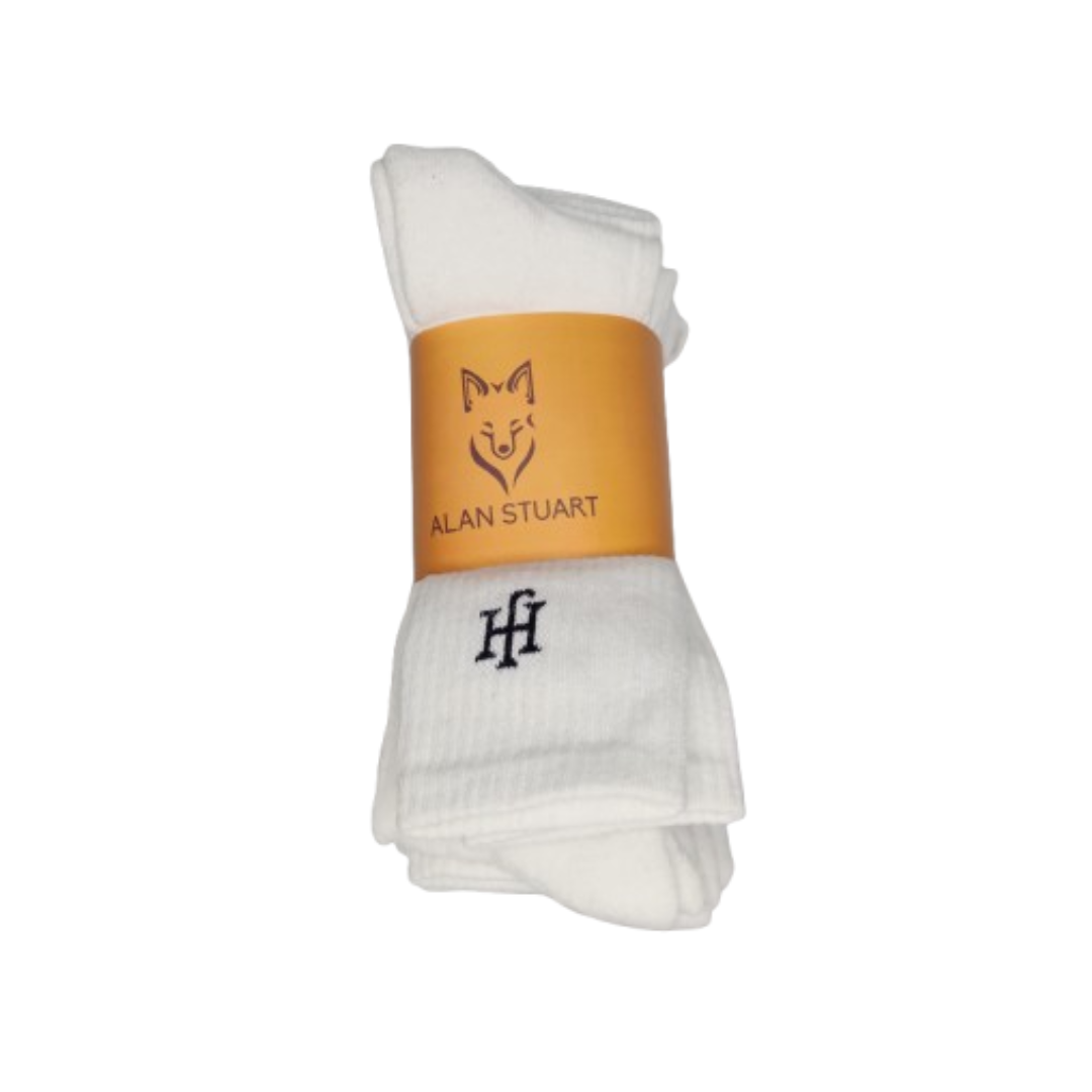 Foto 5 pulgar | Combo de 9 Calcetines Blancos: La Pureza Del Estilo