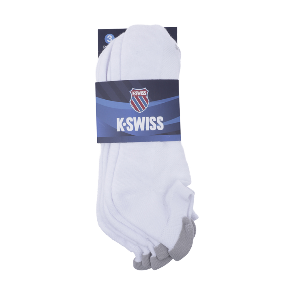 Foto 1 | Calcetas K-swiss 3 Pack Hombre Blanco