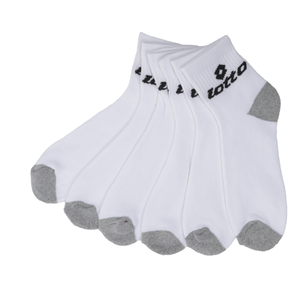 Foto 1 | 3 Pares De Calcetas Loto Blancas Deportivas Para Hombre