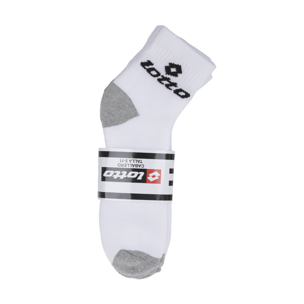 Foto 4 pulgar | 3 Pares De Calcetas Loto Blancas Deportivas Para Hombre
