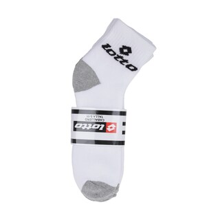 Foto 3 | 3 Pares De Calcetas Loto Blancas Deportivas Para Hombre
