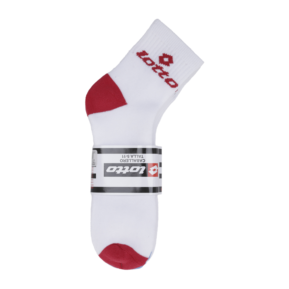 Foto 4 pulgar | 3 Pares De Calcetas Loto Blancas Deportivas Para Hombre