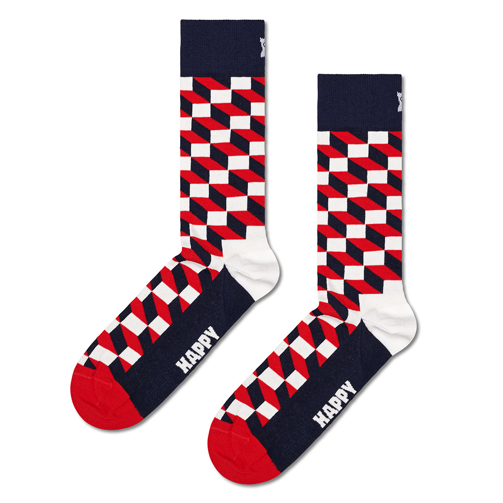 Calcetines Happy Socks Diseño Óptico Unisex